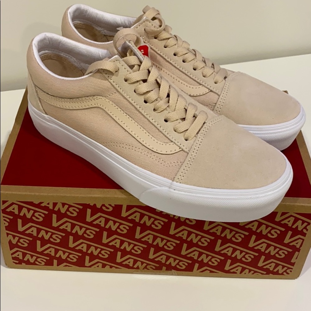 Vans platform old skool brazilian sand 9.5